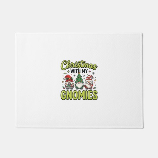 Weihnachten mit meinem Gnom-Design Fußmatte (Vorderseite)