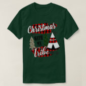 Weihnachten mit meinem Stammesleopard T-Shirt (Design vorne)