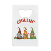 Weihnachten mit meinen Gnomen Geldbeutel Flaschenöffner (Rückseite)