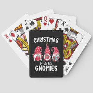 Weihnachten mit meinen Gnomen Holiday Gnome Spielkarten