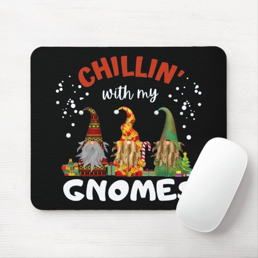 Weihnachten mit meinen Gnomen Mousepad (Mit Mouse)