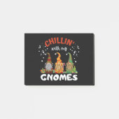 Weihnachten mit meinen Gnomen Post-it Klebezettel (Vorderseite)