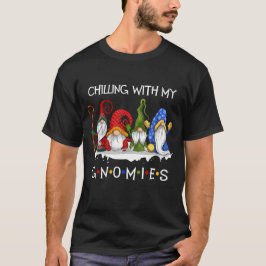 Weihnachten mit meinen Gnomies abkühlen T-Shirt