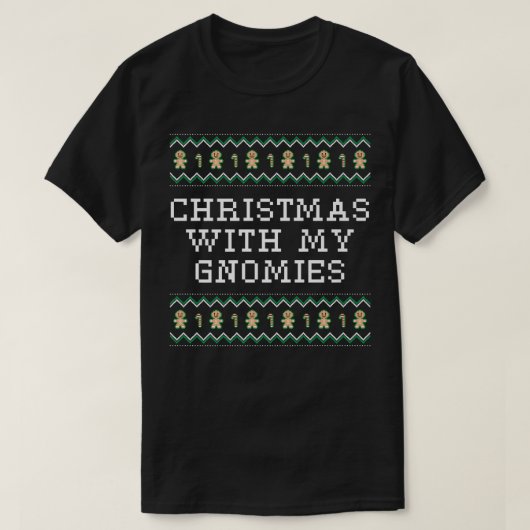Weihnachten mit meinen Gnomies Weihnachten Weihnac T-Shirt (Design vorne)