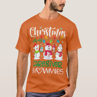 Weihnachten mit meinen Laufschneemännern Stetho T-Shirt