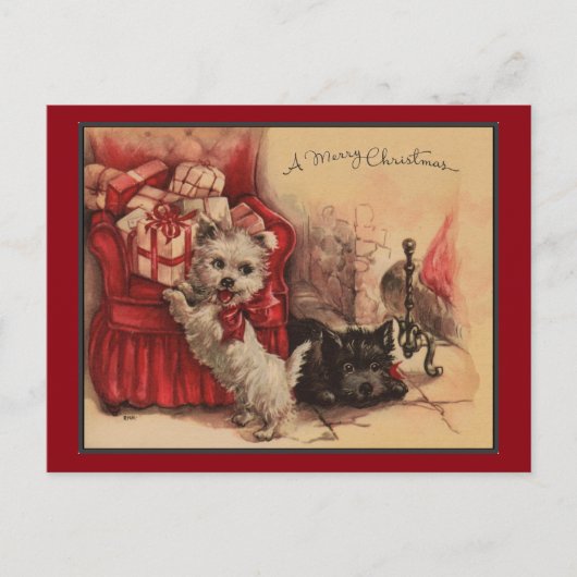 Weihnachten mit meinen Welpen (Vorderseite)