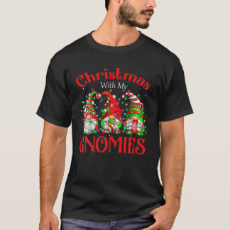Weihnachten mit meiner Gnomenfamilie passt Xmas Pa T-Shirt