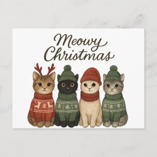 Weihnachten mit Miezekatzen - Kuschelige Weihnacht