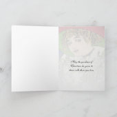 Weihnachten mit Mistelen und Elfen (Innenseite)