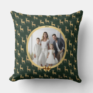 Weihnachten mit personalisiertem Foto Kissen