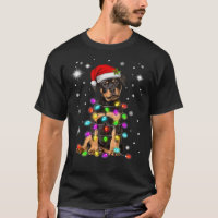 Weihnachten mit Rottweiler Hund essenzieller T - S