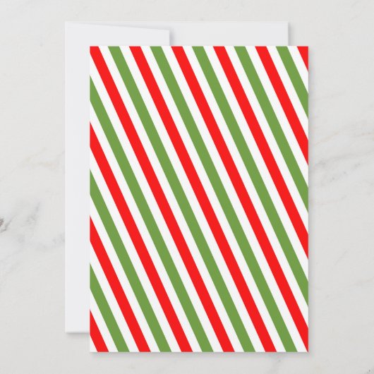 Weihnachten mit Rudolph Birthday Party Einladung (Rückseite)