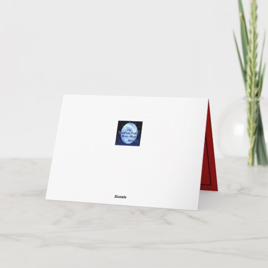 Weihnachten mit Schwermetall Karte (Rückseite)