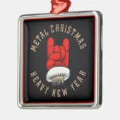 Weihnachten mit Schwermetall Ornament Aus Metall (Links)