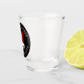 Weihnachten mit Schwermetall Schnapsglas (Rechts)