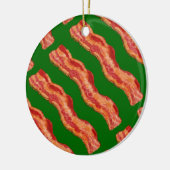Weihnachten mit Speck Keramikornament (Links)
