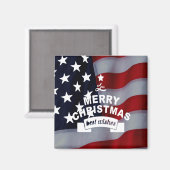 Weihnachten mit Stern: Feiern Sie die Jahreszeit Magnet (Vorderseite/Rückseite)