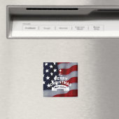 Weihnachten mit Stern: Feiern Sie die Jahreszeit Magnet (In Situ (Geschirrspüler))