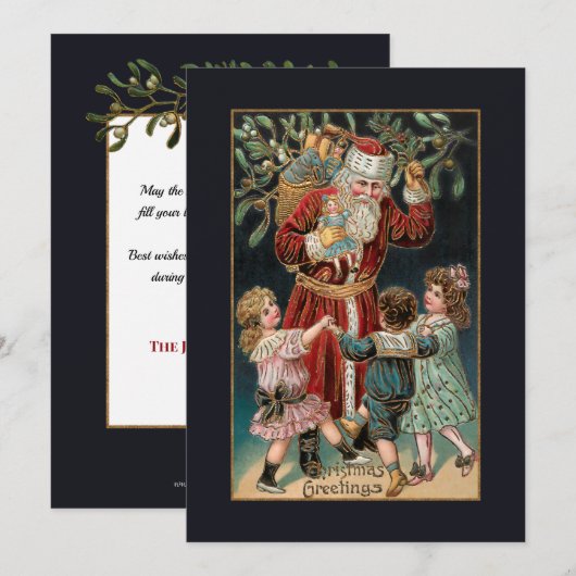 Weihnachten mit Tanz Kinder & Mistletoe (Vorne/Hinten)