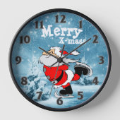 Weihnachten mit uhr (Vorderseite)