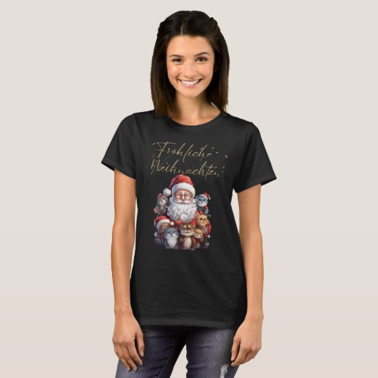 Weihnachten mit unseren Liebsten T-Shirt (Vorne ganz)
