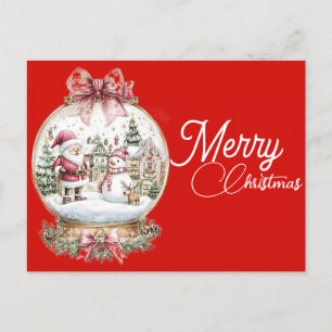 Weihnachten mit Weihnachten Postkarte