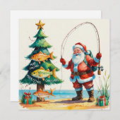 Weihnachten mit Weihnachtsangeln (Vorne/Hinten)