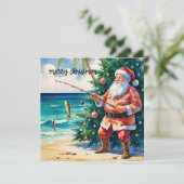 Weihnachten mit Weihnachtsangeln (Stehend Vorderseite)