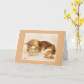 Weihnachten - Mitchs Geschenk Karte (Gelbe Blume)