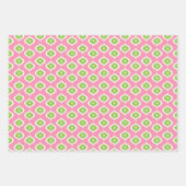 Weihnachten Mitte des 20. Jahrhunderts mit rosa un Geschenkpapier Set (Vorderseite 3)