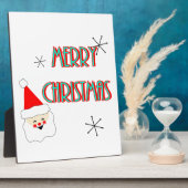 Weihnachten Mitte des Jahrhunderts Fotoplatte (Seite)