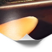 Weihnachten Mitte des Jahrhunderts Merry & Bright Fotodruck (Ecke)