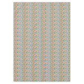 Weihnachten Mitte des Jahrhunderts Moderne Ornamen Tischdecke (Vorderseite)