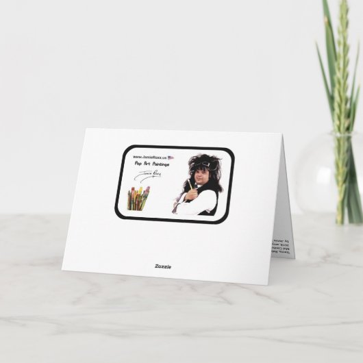 Weihnachten Mitte des Jahrhunderts Modernes Abstra (Rückseite)