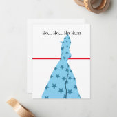 Weihnachten Mitteilungskarte (Vorderseite/Rückseite Beispiel)