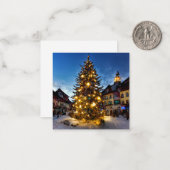 Weihnachten Mitteilungskarte (Vorderseite/Rückseite Beispiel)