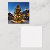 Weihnachten Mitteilungskarte (Vorne/Hinten)