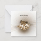 Weihnachten Mitteilungskarte (Vorderseite)