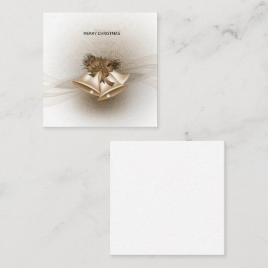 Weihnachten Mitteilungskarte (Vorne/Hinten)