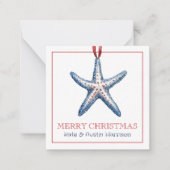 Weihnachten Mitteilungskarte (Vorderseite)