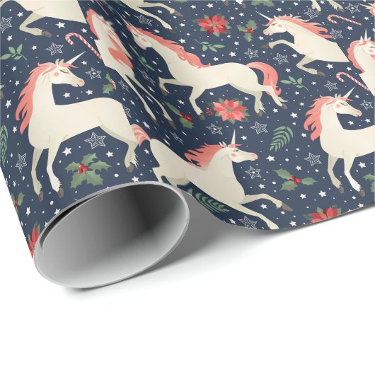 Weihnachten: Mittelalter drucken Geschenkpapier (Rolleneckpunkt)