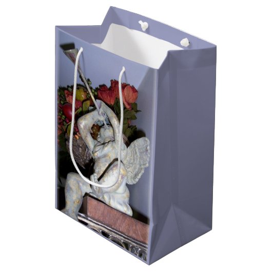 Weihnachten Mittlere Geschenktüte (Vorderseite Schrägansicht)