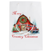 Weihnachten Mittlere Geschenktüte (Vorderseite)