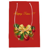 Weihnachten Mittlere Geschenktüte (Vorderseite)