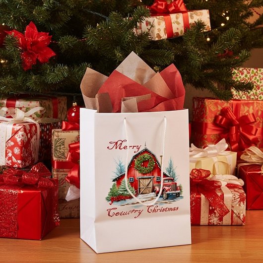 Weihnachten Mittlere Geschenktüte