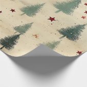 Weihnachten,modern,abstrakt,Weihnachtsbäume,Wald t Geschenkpapier (Ecke)