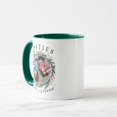 Weihnachten Modern Best Friends BESTE FREUNDIN Fot Tasse (Vorderseite Links)