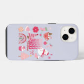 Weihnachten modern iPhone hülle (Rückseite (Horizontal))
