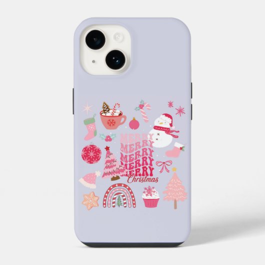 Weihnachten modern iPhone hülle (Rückseite)