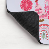 Weihnachten modern mousepad (Ecke)